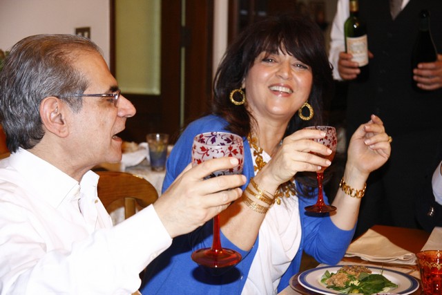 Noha and Patrick Baz Hosting The Star Chef Joe Barza 