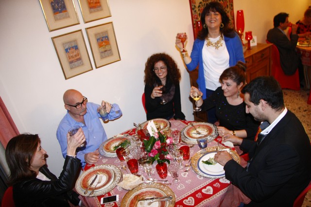 Noha and Patrick Baz Hosting The Star Chef Joe Barza 