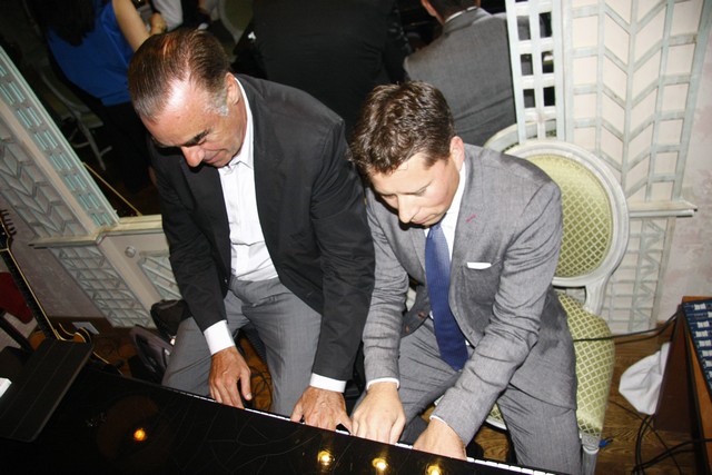 Noha and Patrick Baz Singing Dinner 