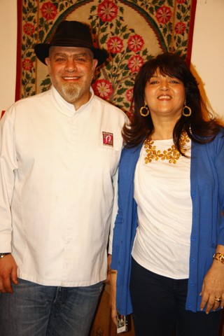 Noha and Patrick Baz Hosting The Star Chef Joe Barza 