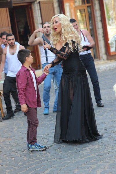 Nourhan Making of New Video Clip
