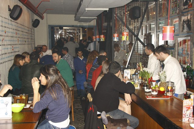 NU Bar on Saturday Night