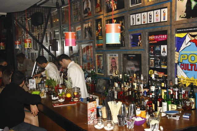 NU Bar on Saturday Night