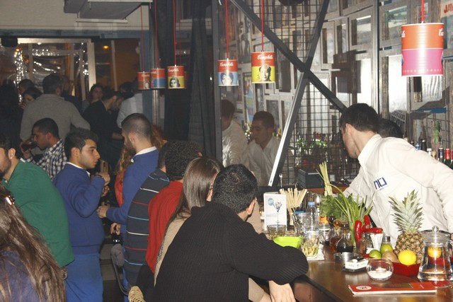 NU Bar on Saturday Night