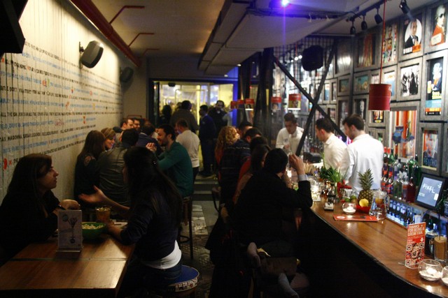 NU Bar on Saturday Night