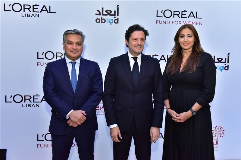 L'Oreal pledges support to Lebanese NGOs ABAAD and Farah Social Foundation as part of its commitment to women empowerment in Lebanon