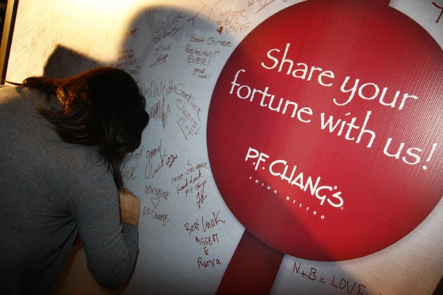 Opening of PF Chang at Beirut City Centre