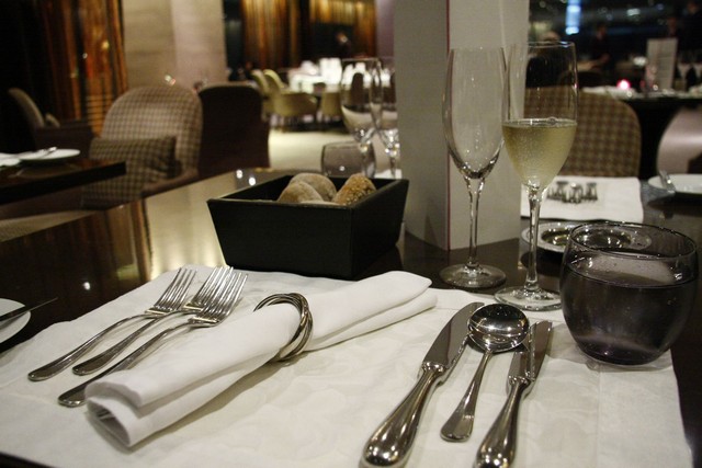 Diner de Champagne at Eau De Vie