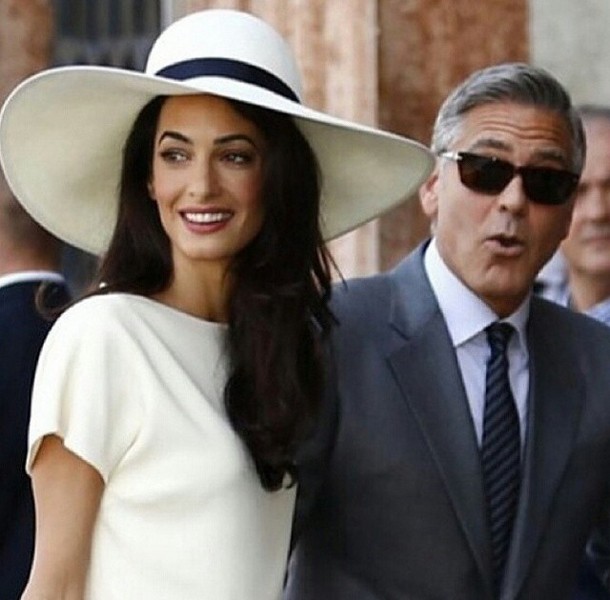 George Clooney and Amal Alamuddin Wedding Pictures