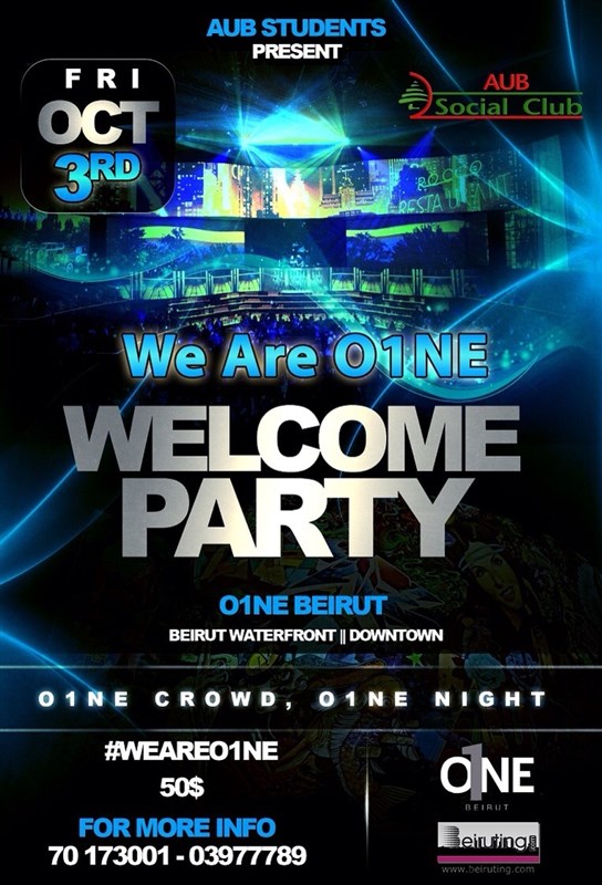 Welcome Back Party AUB LAU USJ