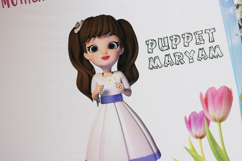Puppet Maryam at Le Theatre de Gisele