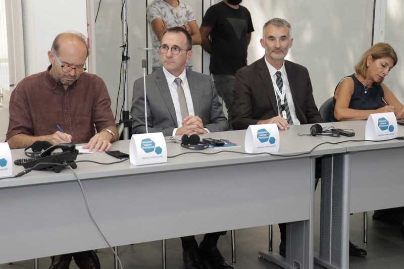 Press Conference for the president of the MLF