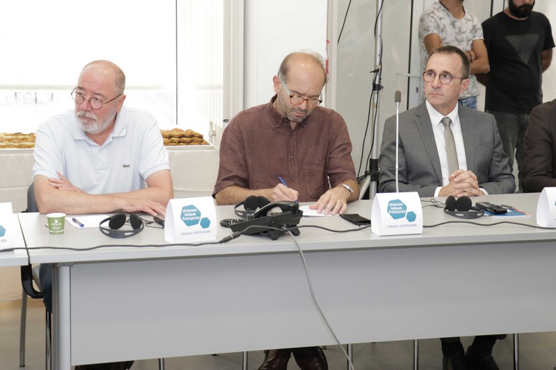 Press Conference for the president of the MLF