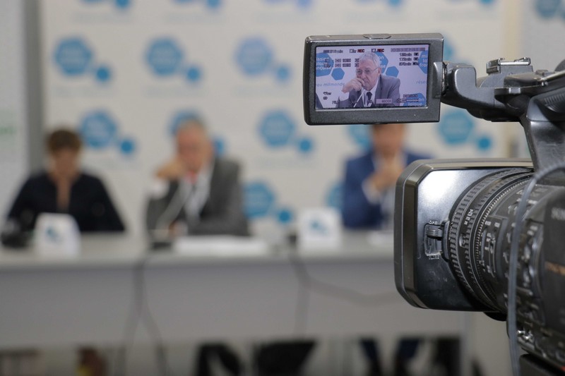 Press Conference for the president of the MLF