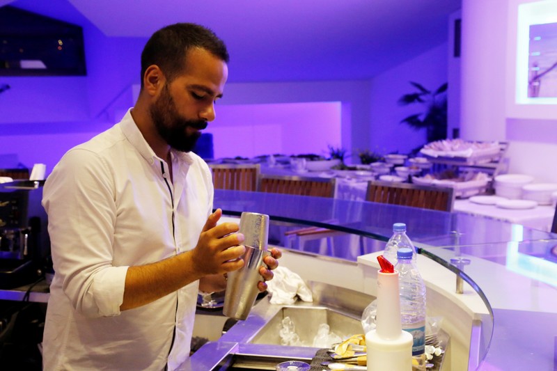 Open BBQ Grill & Bar at Le View Rooftop-Princessa Hotel