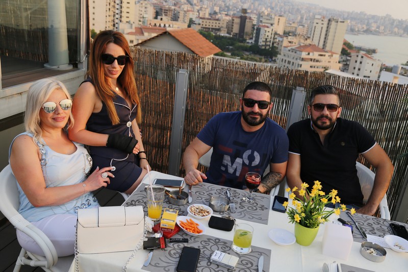 Open BBQ Grill & Bar at Le View Rooftop-Princessa Hotel