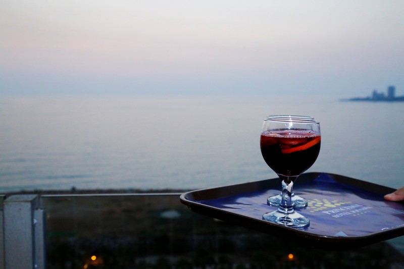 Open BBQ Grill & Bar at Le View Rooftop-Princessa Hotel