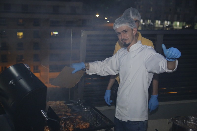 Open BBQ Grill & Bar at Le View Rooftop-Princessa Hotel