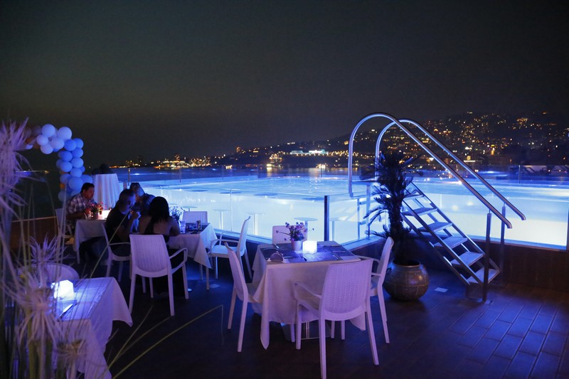 Open BBQ Grill & Bar at Le View Rooftop-Princessa Hotel