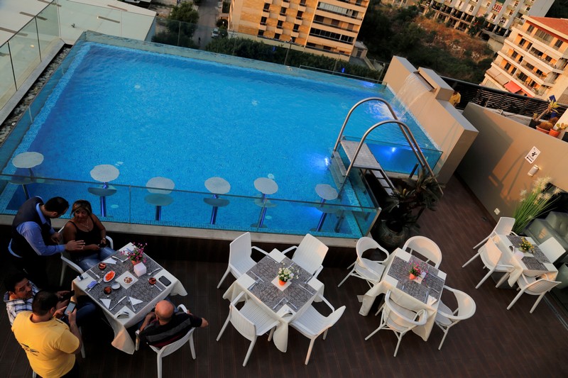 Open BBQ Grill & Bar at Le View Rooftop-Princessa Hotel