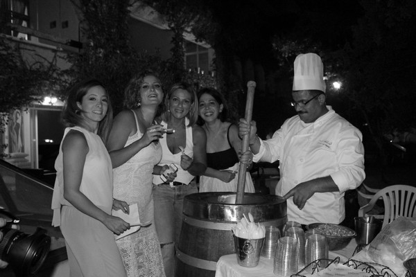 Private diner at Portemilio