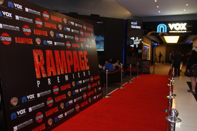 Premiere of Rampage