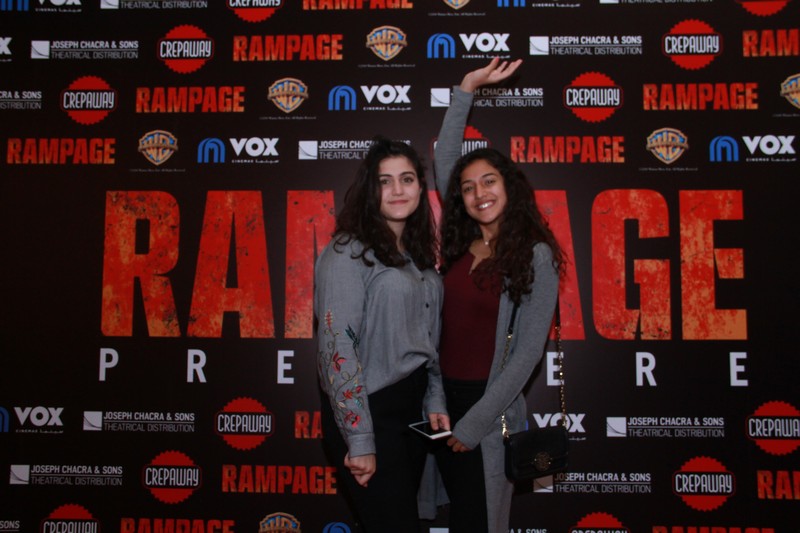 Premiere of Rampage