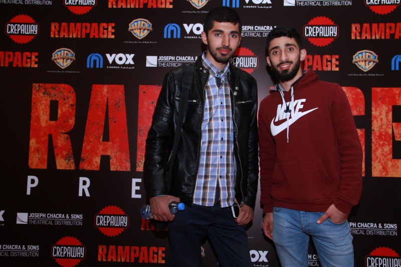 Premiere of Rampage