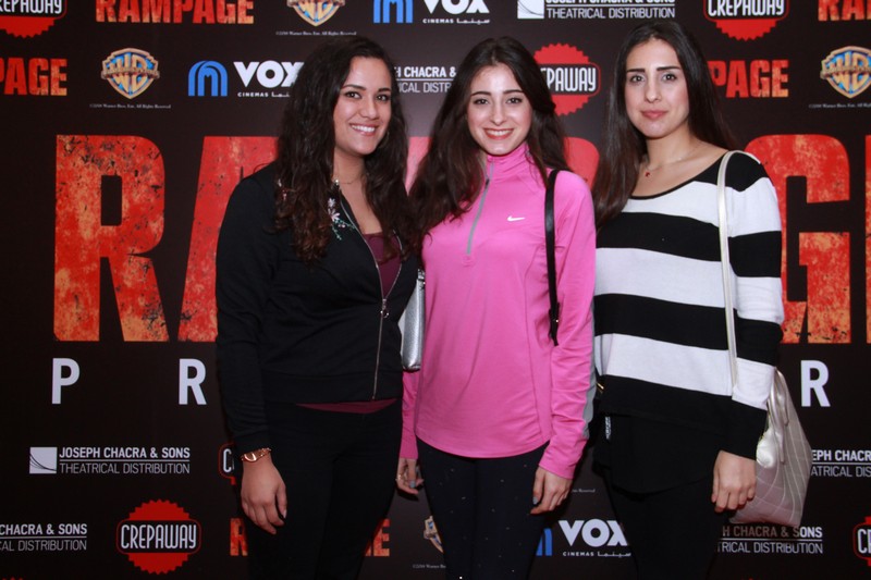 Premiere of Rampage