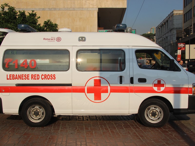 Rotaract Club of Metn Equipping 2 Ambulances for the Red Cross
