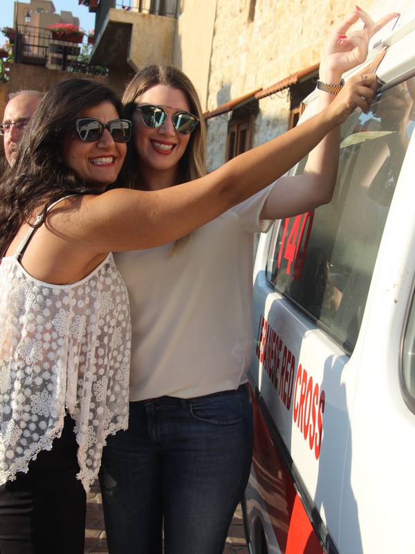 Rotaract Club of Metn Equipping 2 Ambulances for the Red Cross