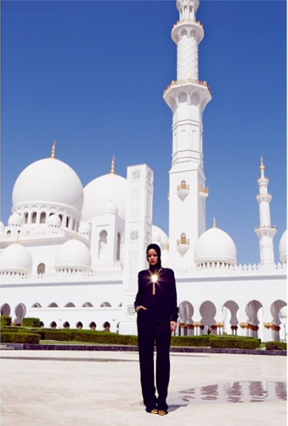 Rihanna in Abu Dhabi