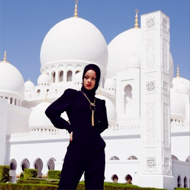 Rihanna in Abu Dhabi