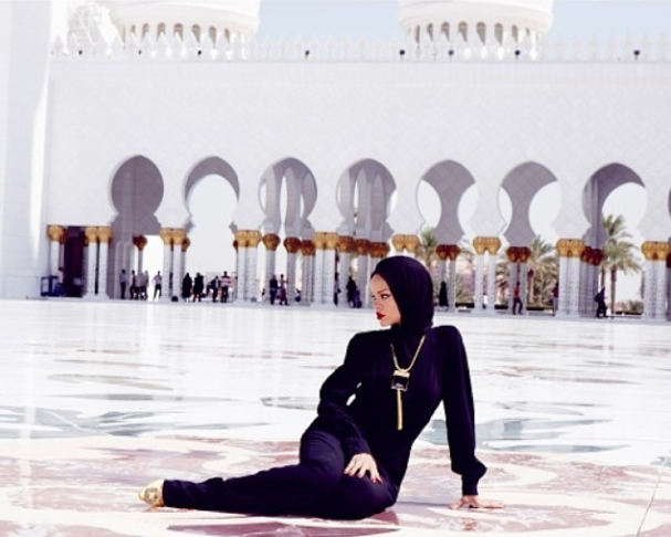 Rihanna in Abu Dhabi