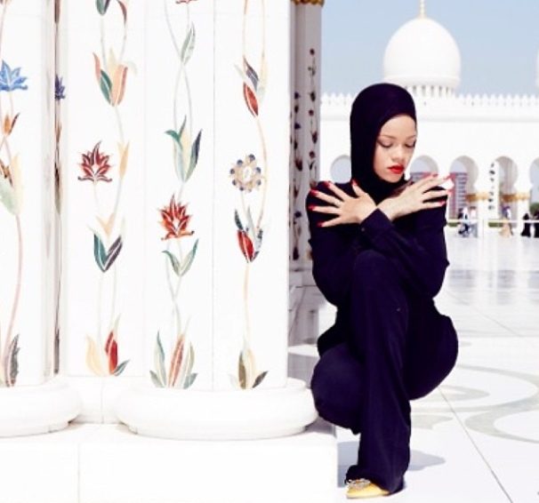 Rihanna in Abu Dhabi