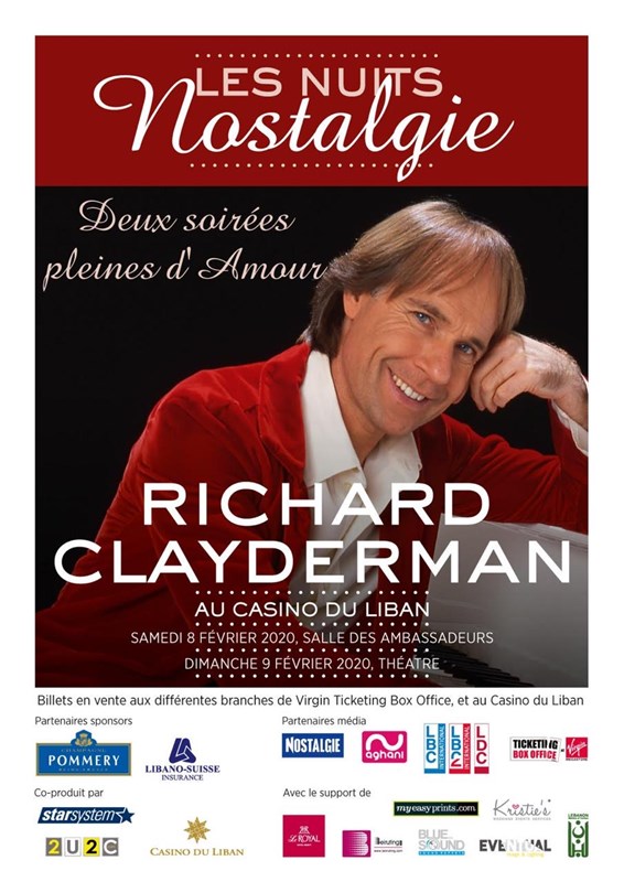 Richard Clayderman au Casino Du Liban