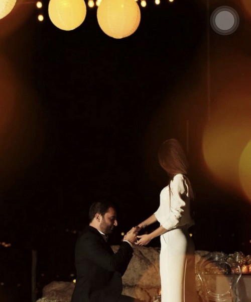 Engagement of Rina Chibany