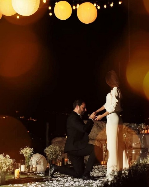 Engagement of Rina Chibany