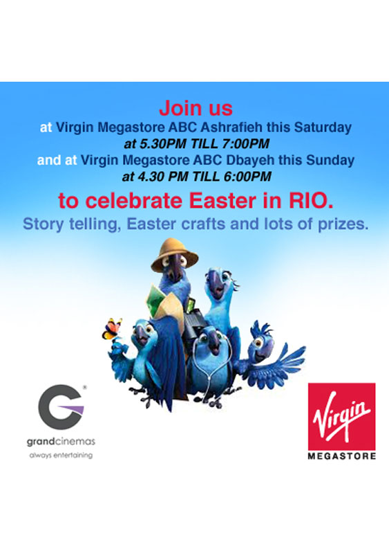 Virgin Megastore Easter in Rio