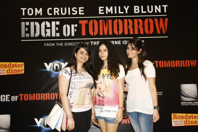 Avant premiere of  Edge of Tomorrow