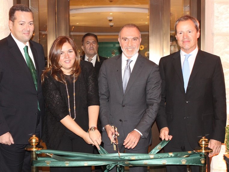 Inauguration of Rolex Boutique in Jounieh