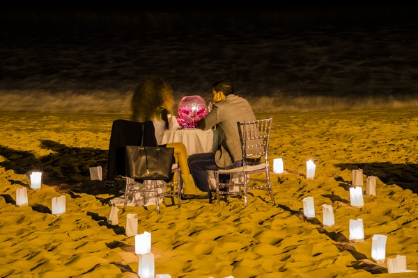 Romantic Dinner on the beach