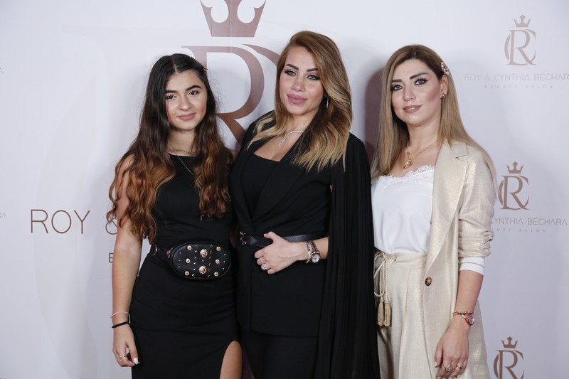 Roy & Cynthia Bechara Beauty Salon Opening