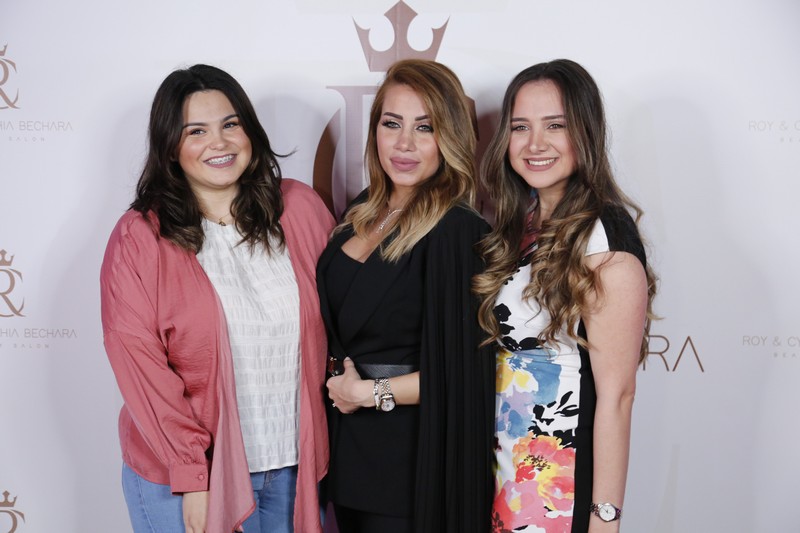 Roy & Cynthia Bechara Beauty Salon Opening