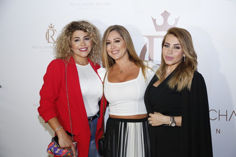 Roy & Cynthia Bechara Beauty Salon Opening