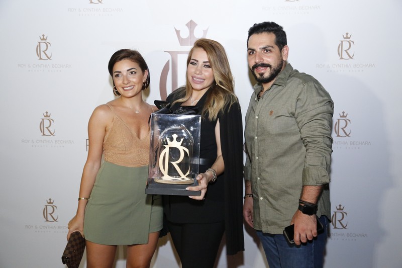 Roy & Cynthia Bechara Beauty Salon Opening