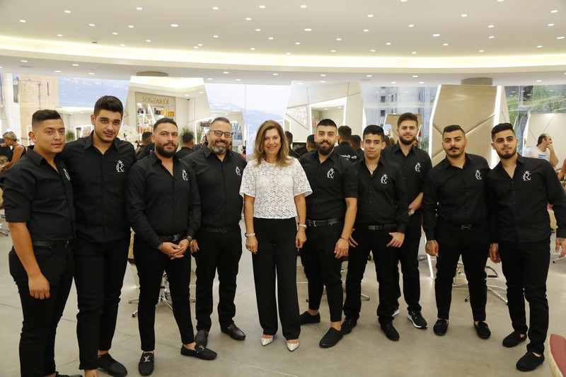 Roy & Cynthia Bechara Beauty Salon Opening