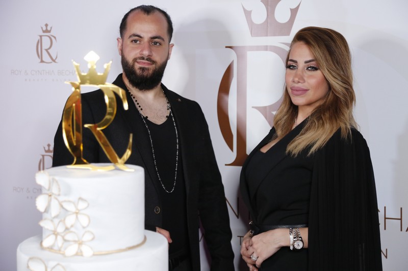 Roy & Cynthia Bechara Beauty Salon Opening