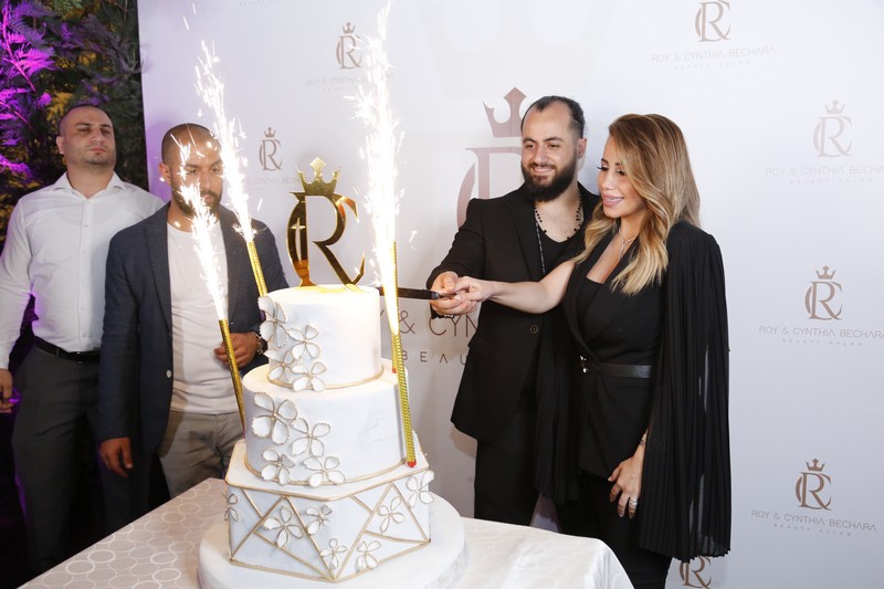 Roy & Cynthia Bechara Beauty Salon Opening