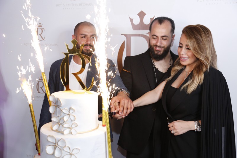 Roy & Cynthia Bechara Beauty Salon Opening